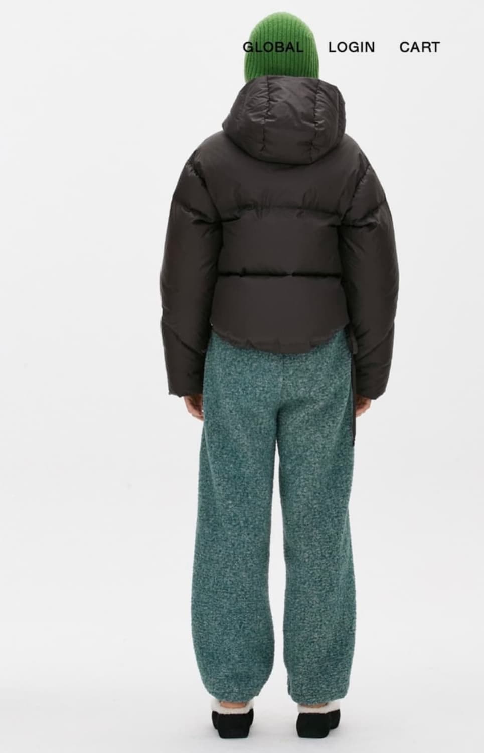 Theopenproduct 더오픈프로덕트 현 openyy 시어링팬츠 상품이미지7