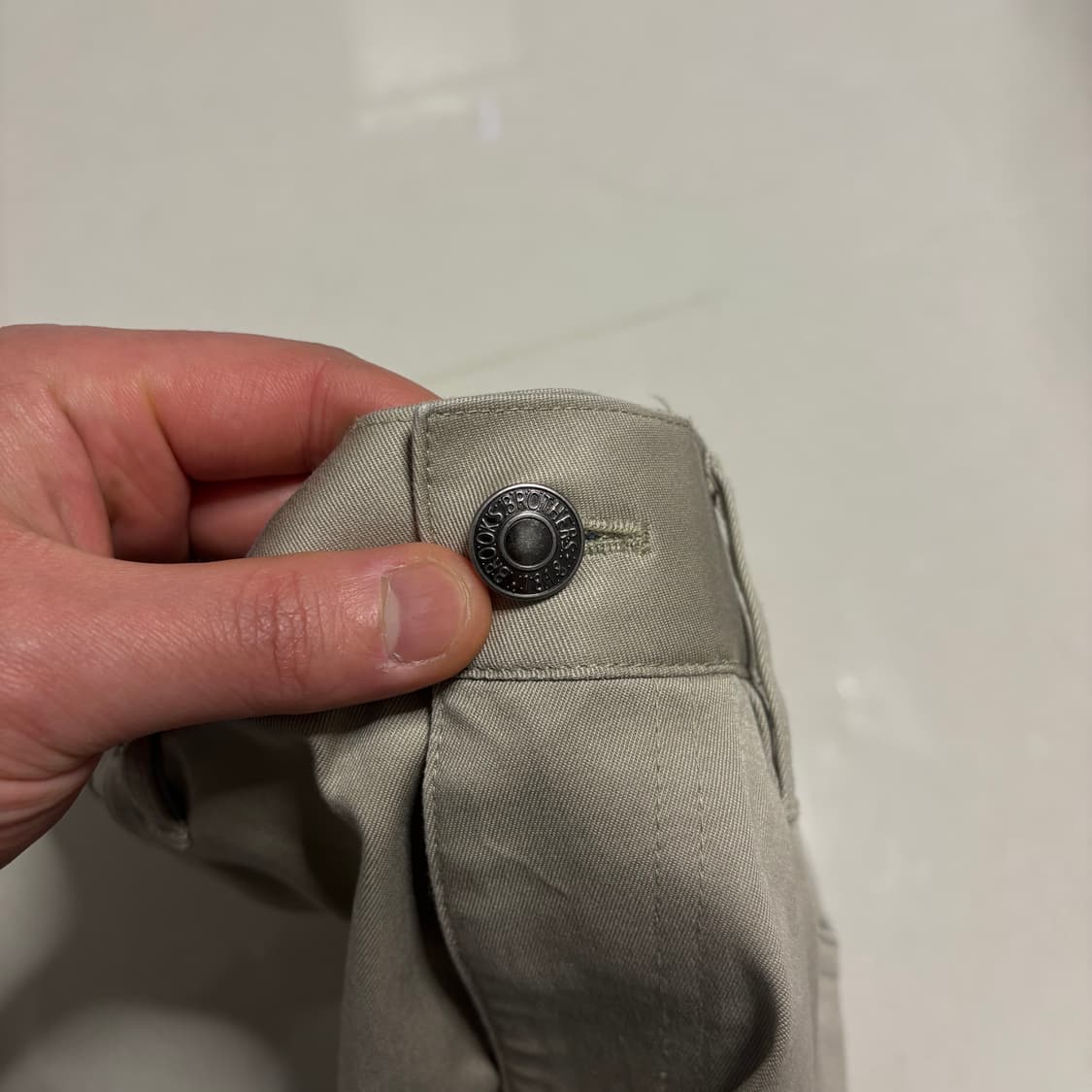 정품 브룩스브라더스 베이지 치노팬츠 면바지 32인치 상품이미지6