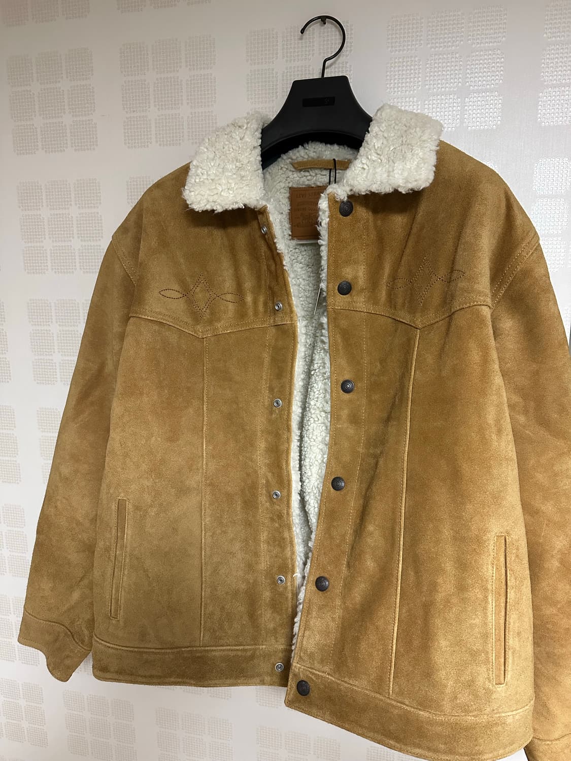 리바이스 웨스턴 스웨이드 쉐르파 자켓 L 상품이미지1