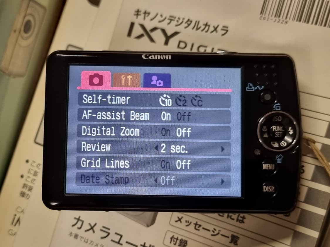 캐논 익시80  익서스65 빈티지디카 A급 풀박 상품이미지5