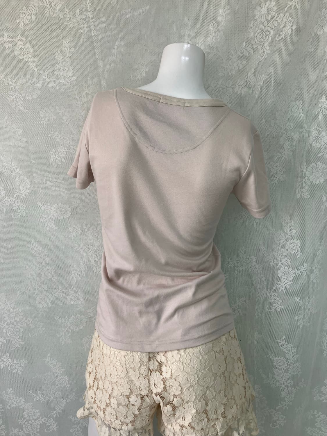 빈티지 지브리 펑키 리본 반팔 1125 모리걸 y2k 스트릿 갸루 펑키  상품이미지5