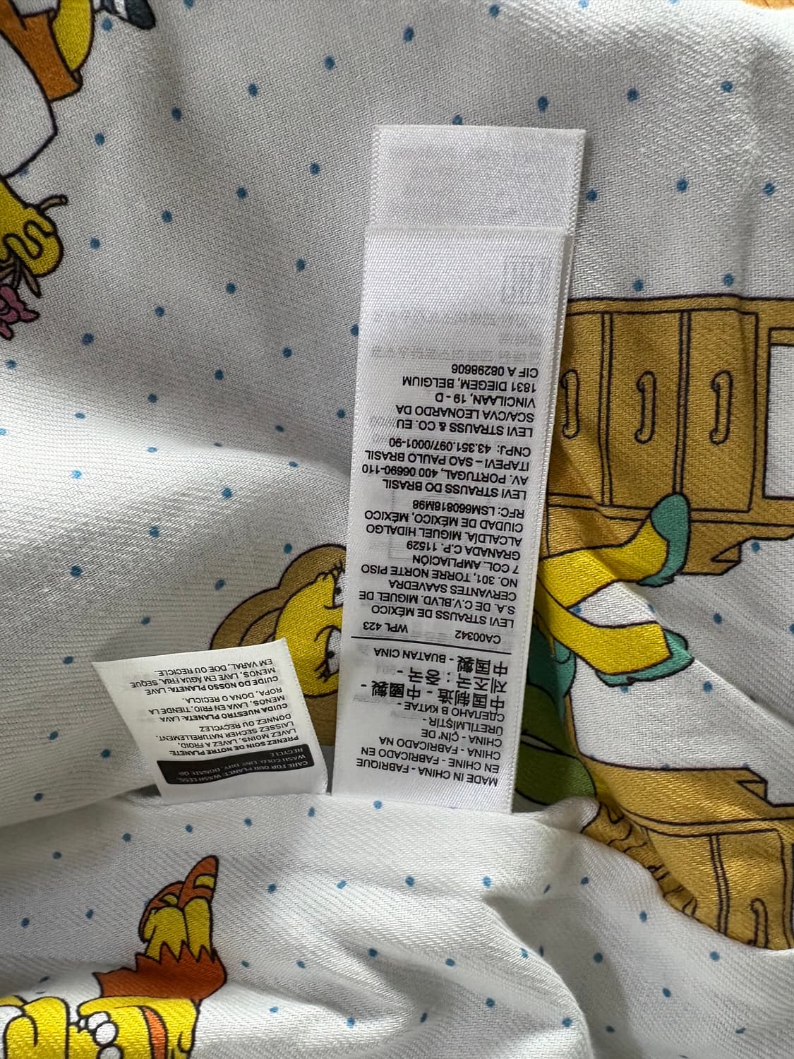 Levis x Simpson 데님 트러커 자켓 L 상품이미지5