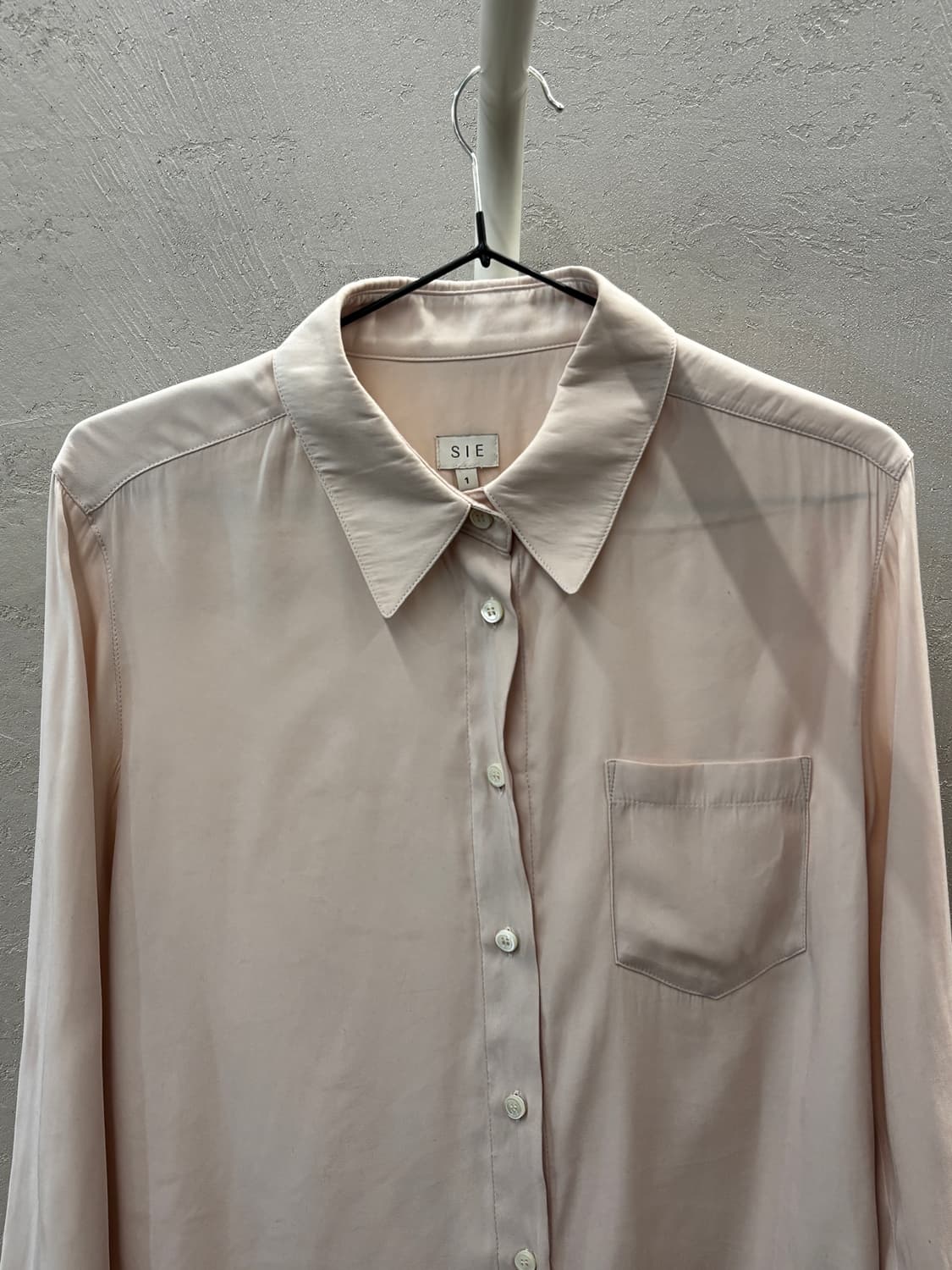 SIE 핑크 폴리 셔츠 S 사이즈 상품이미지2