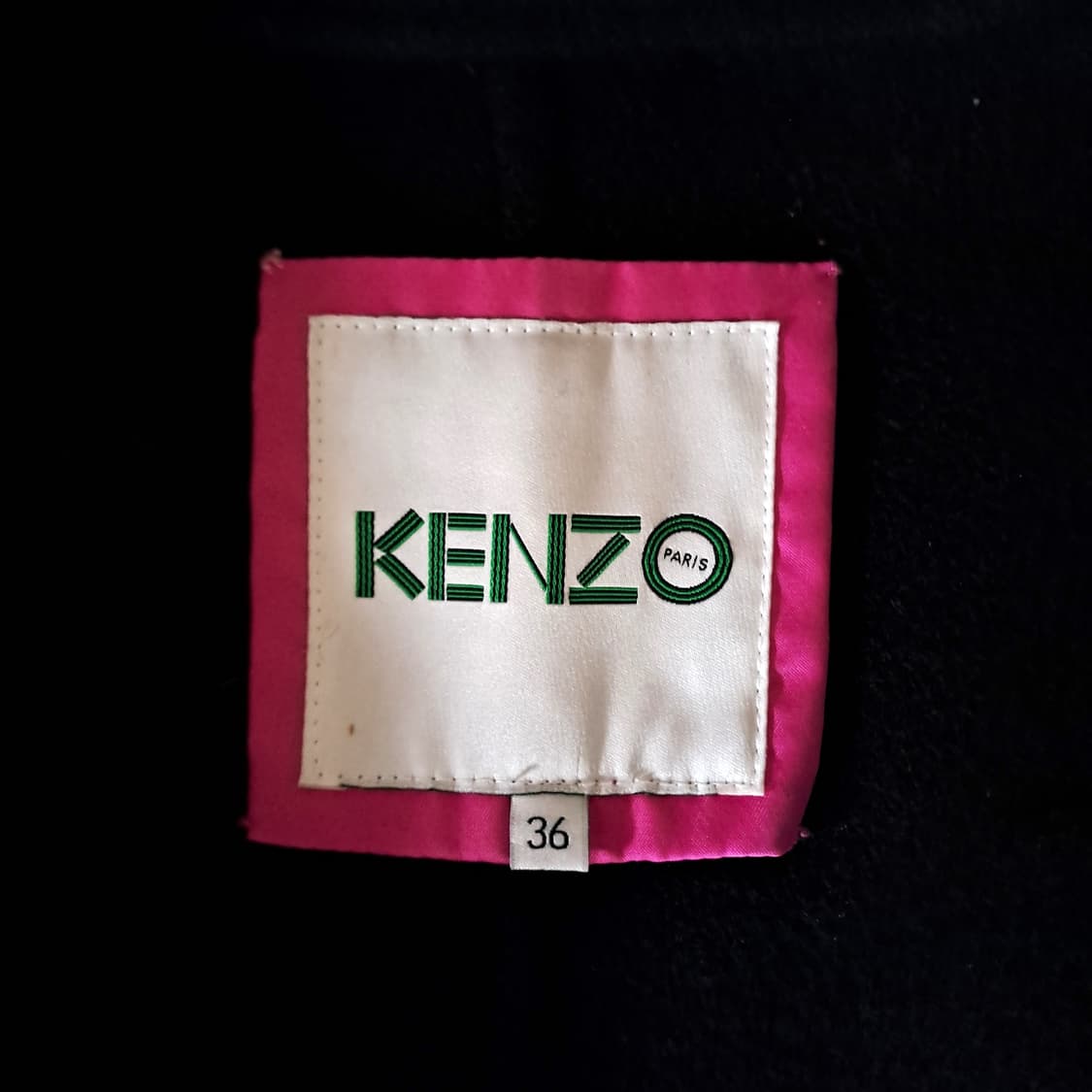 (택포) 겐조 매장판 캐시미어 30% 더블코트 36 B350 상품이미지7