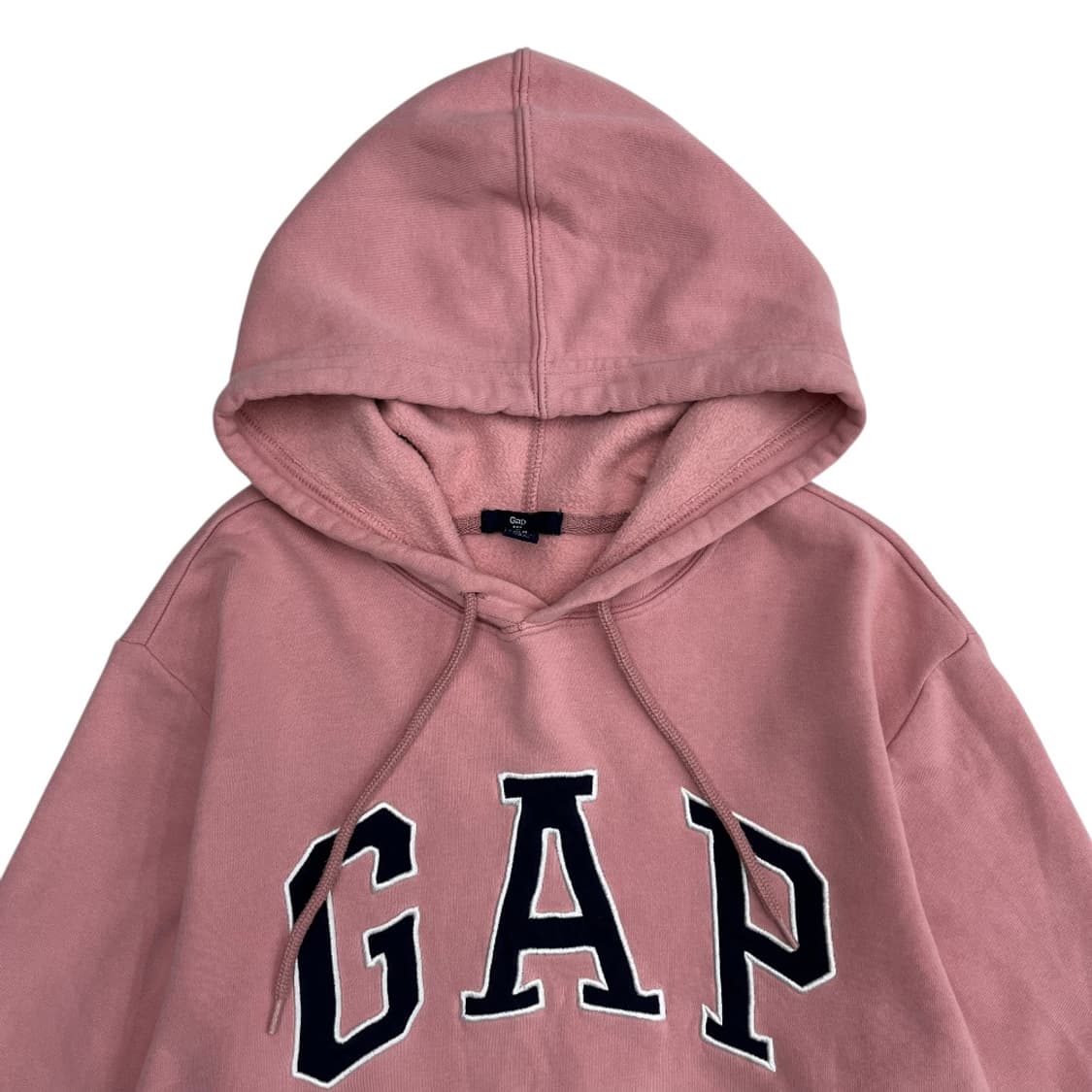 갭 센터로고 딸기우유맛 후드 M 상품이미지4
