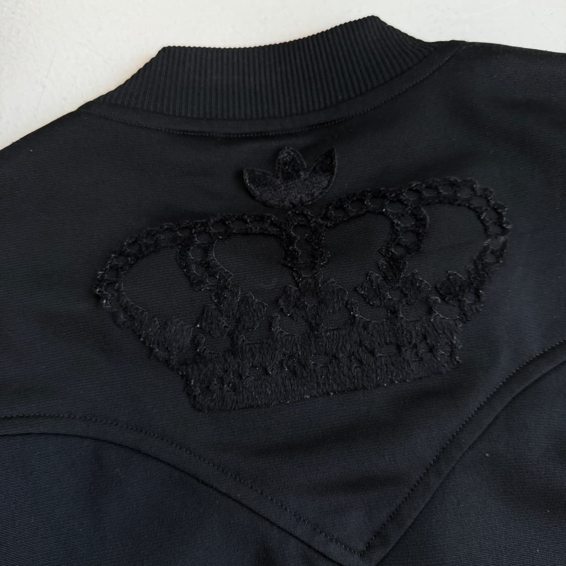 아디다스 크롭 파이어버드 왕관 미시엘리엇 져지 블랙 상품이미지5