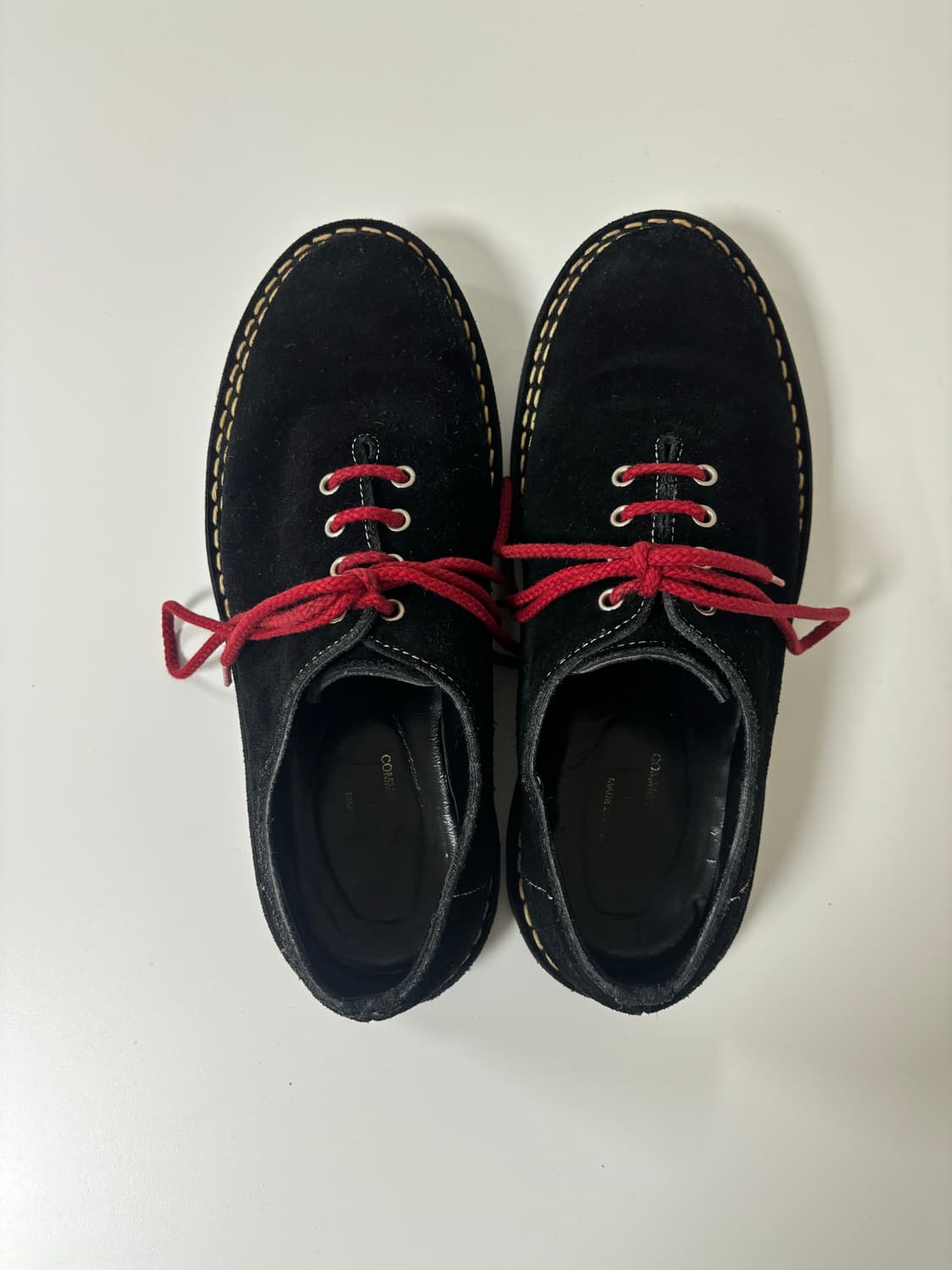 꼼데가르송옴므 스웨이드 스티치 슈즈 상품이미지2