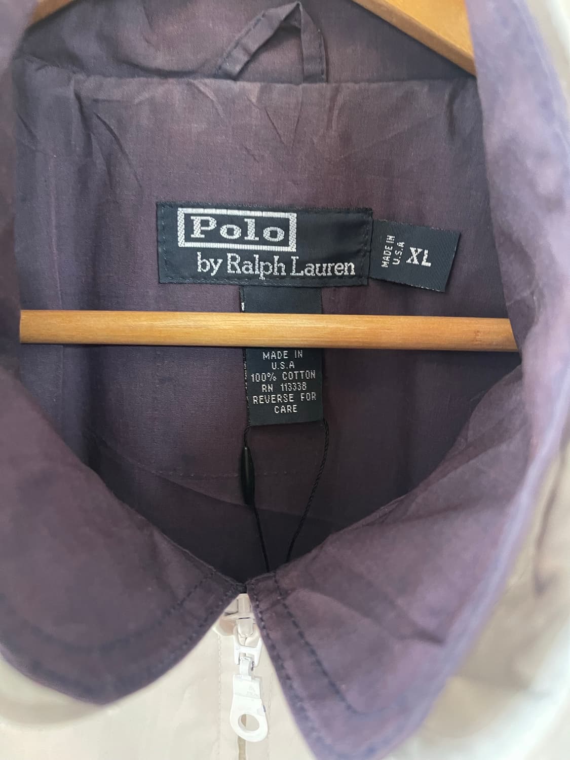 USA 폴로 랄프로렌 화이트 바람막이 상품이미지3