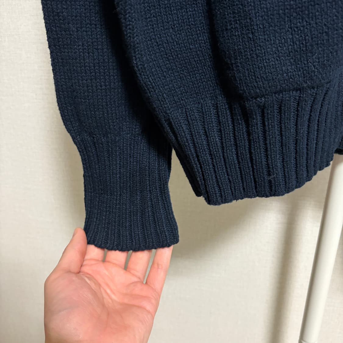 폴로 랄프로렌 코튼 니트 가디건 / 네이비, S 상품이미지7