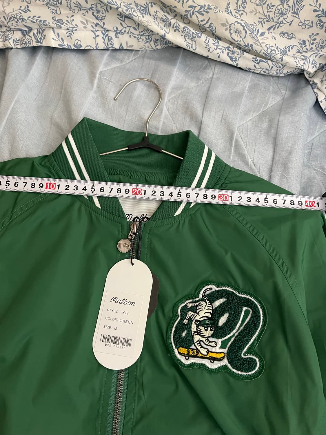 말본 그린 봄버 자켓 상품이미지8