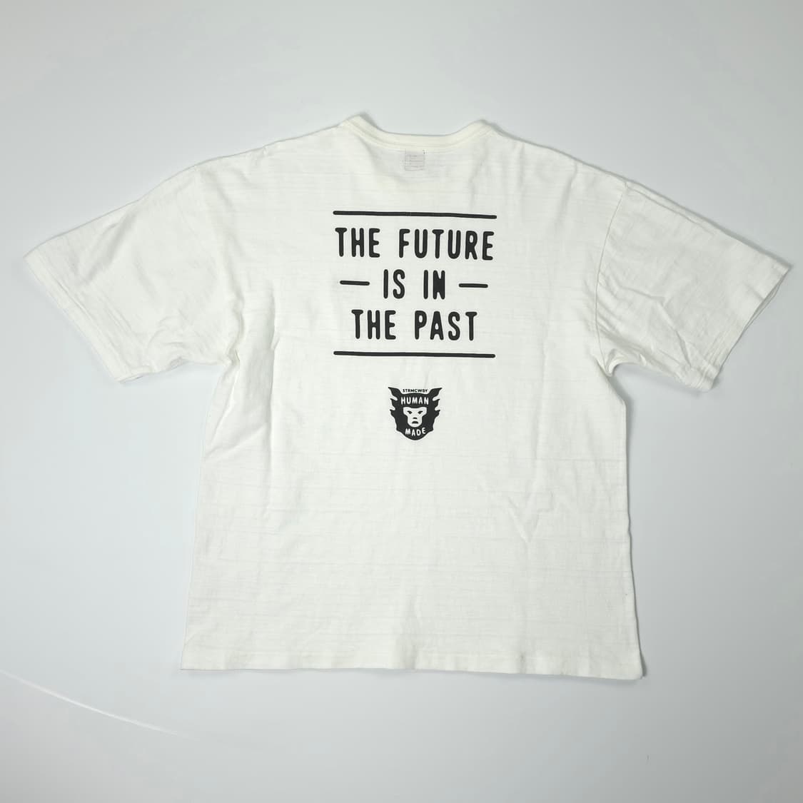 휴먼메이드 하트배지 코튼 티셔츠 화이트 (2XL) 상품이미지2