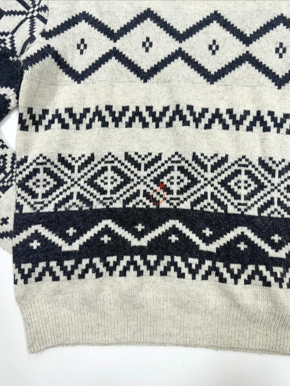 TATE 노르딕 니트 상품이미지4