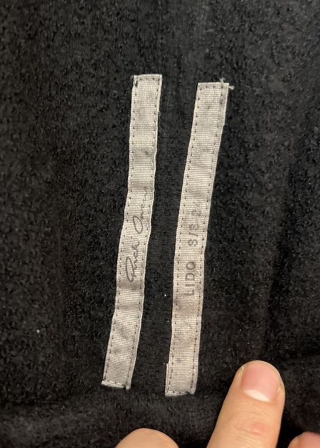 릭 오웬스 LIDO 24 / SS 트랙팬츠(캐시미어)XL 사이즈-해외발송 상품이미지4