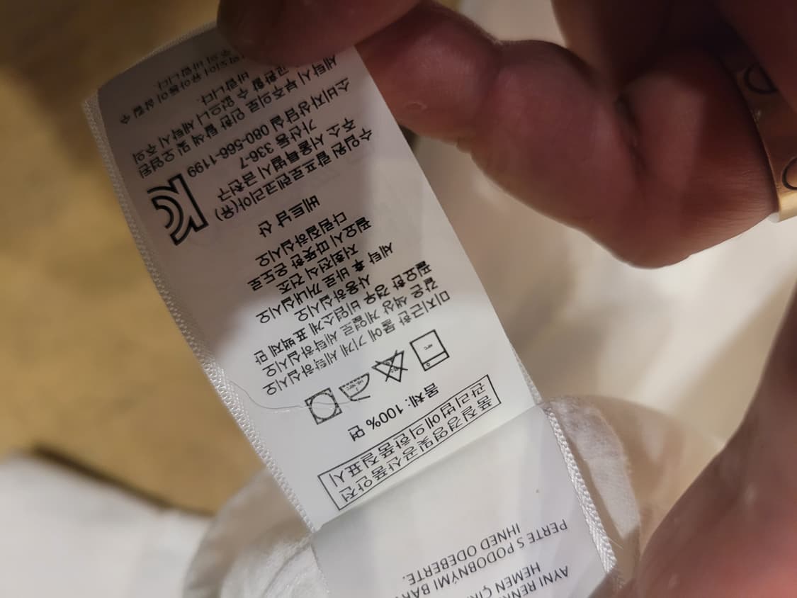 폴로 셔츠 화이트 걸즈 상품이미지4