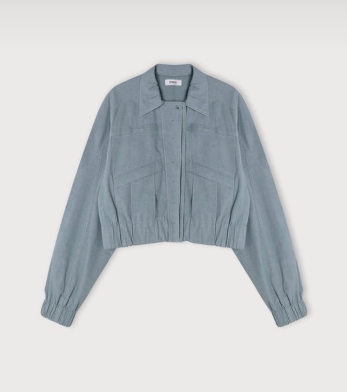 에토스 포켓스티치점퍼 페리블루 상품이미지1