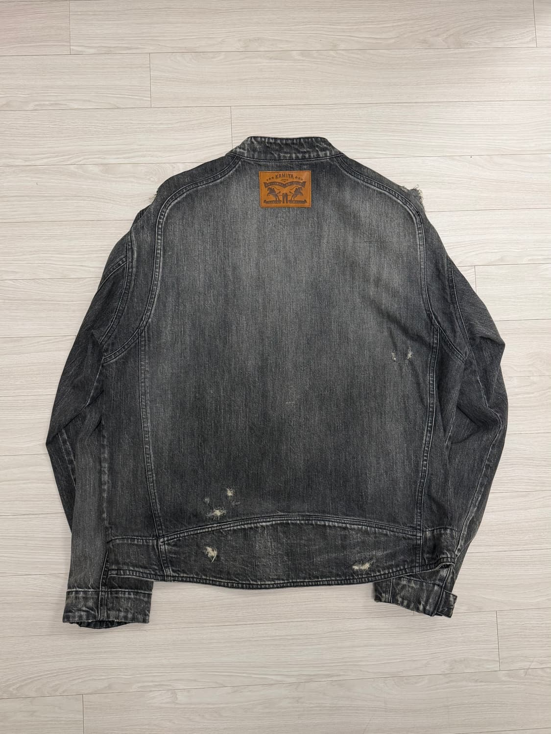 KAMIYA 카미야 데님 바이커 자켓 상품이미지6