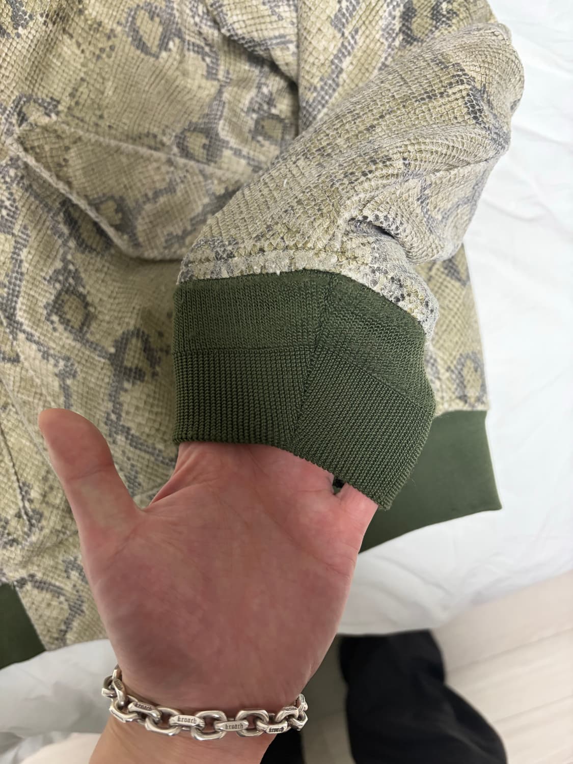 플레져스 뱀피 봄버자켓 m 상품이미지4