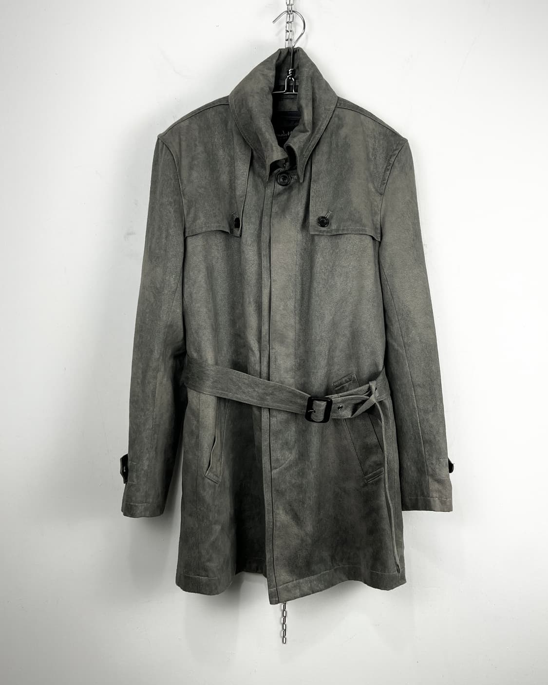 Tornado Mart Belted Trench Coat 상품이미지4