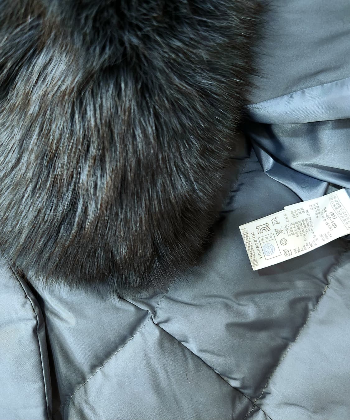 (새상품급)블룸스버리 기비 폭스퍼 구스패딩S 상품이미지7