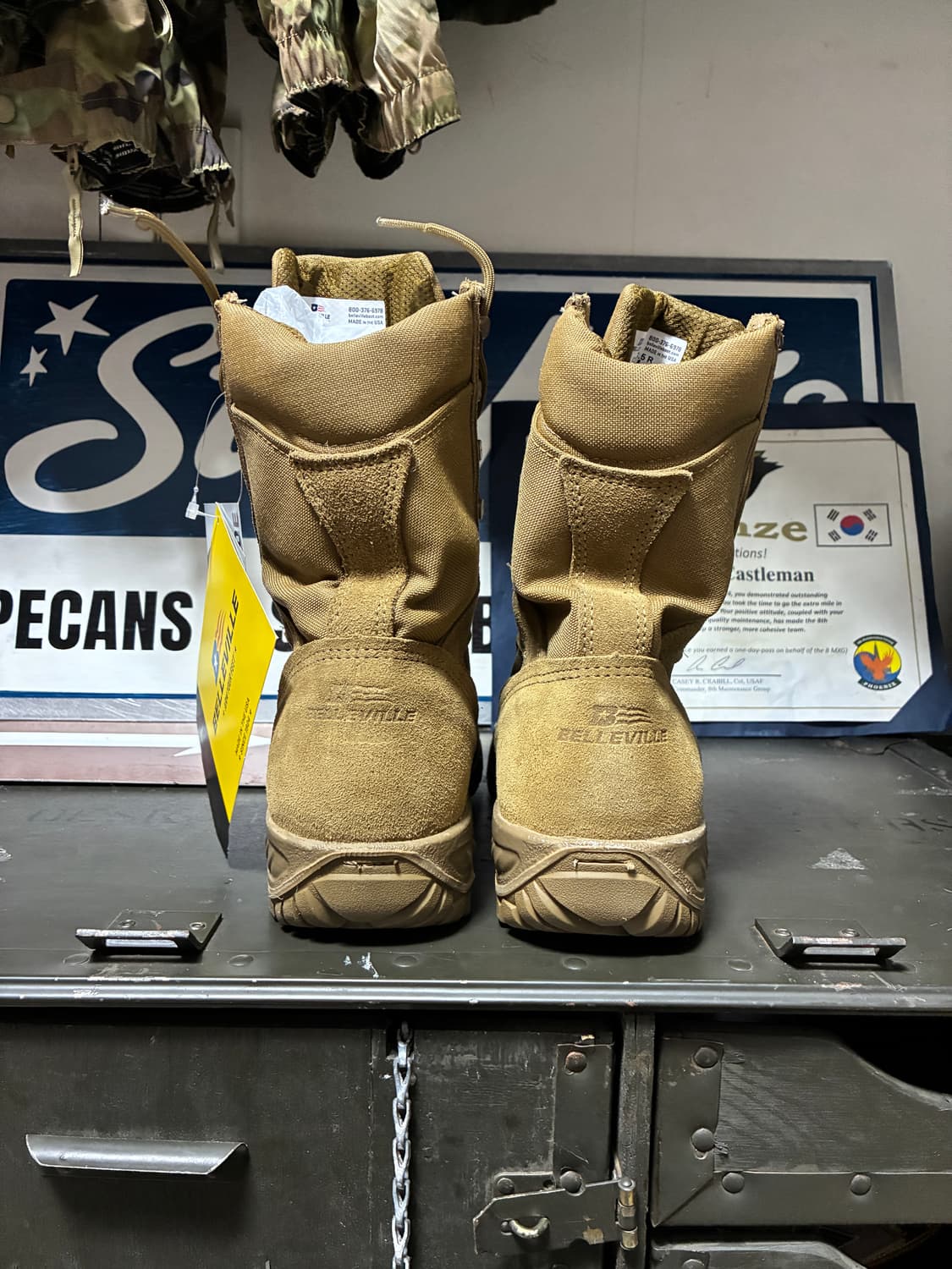 미 군화/ 베르빌/ 작업화/ 안전화/ 스틸토/ (265) 상품이미지4