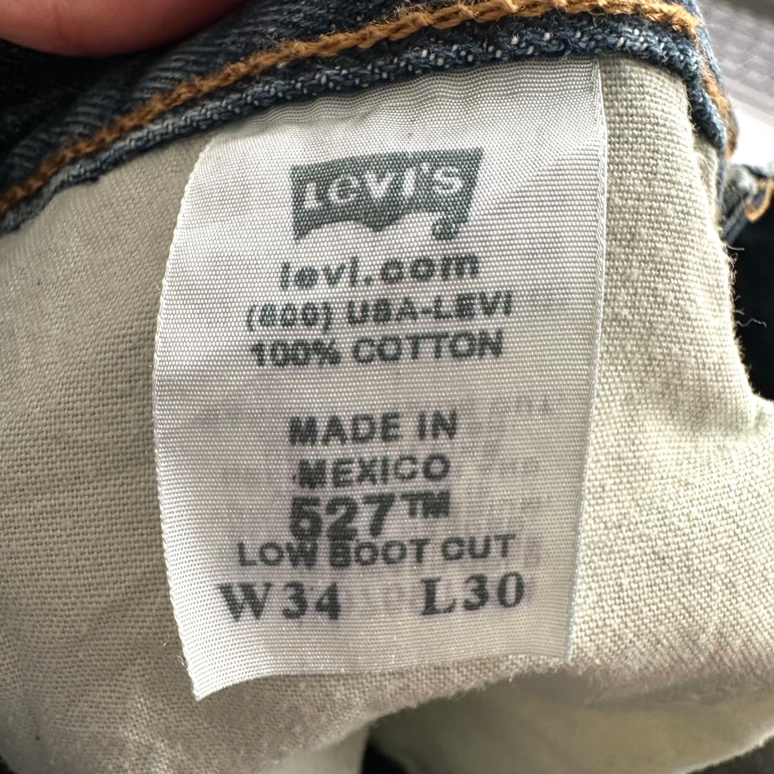 00‘s 리바이스 527  로우라이즈 부츠컷 상품이미지10