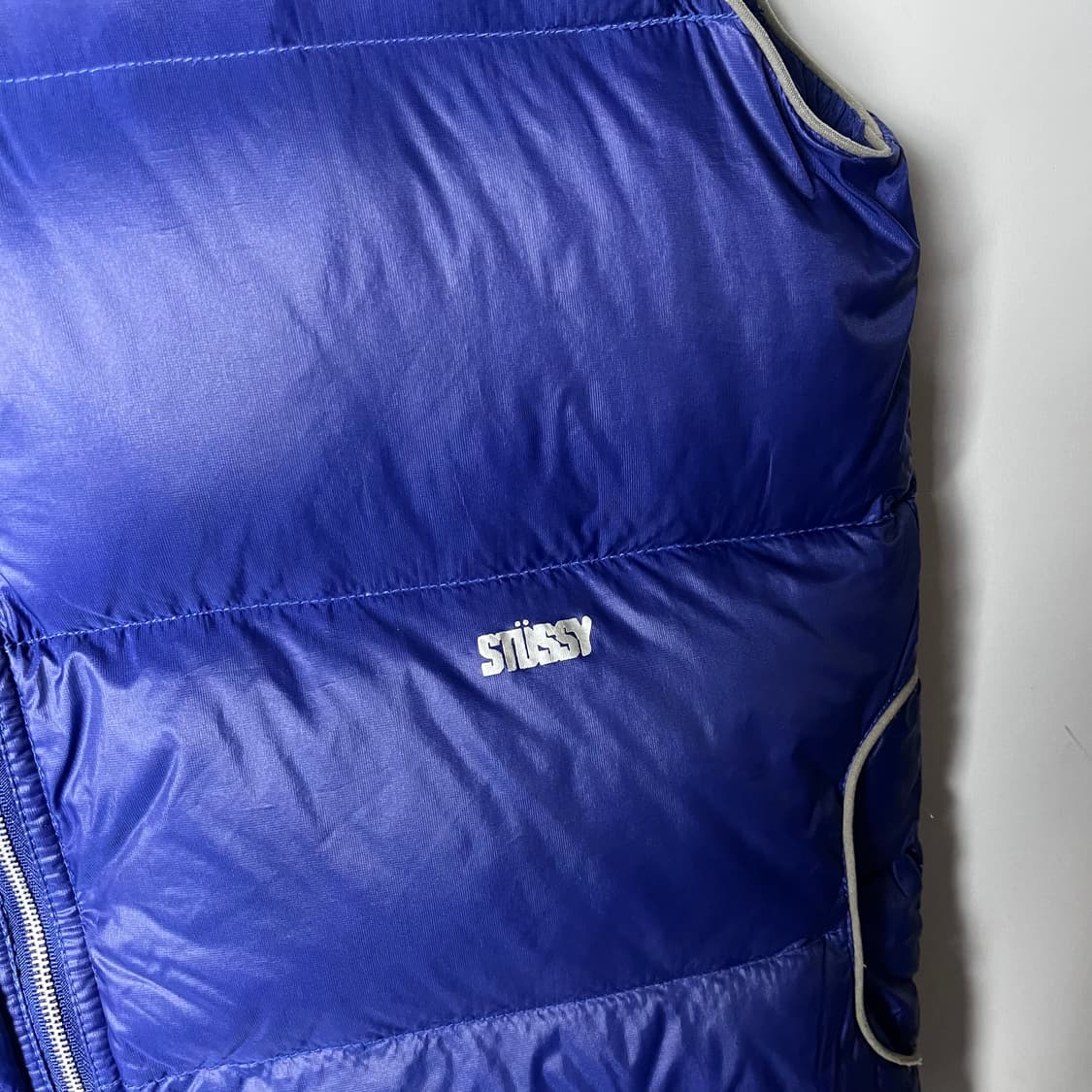 [Stussy] 00's 스투시 어센틱기어 라인 다운 베스트 상품이미지4