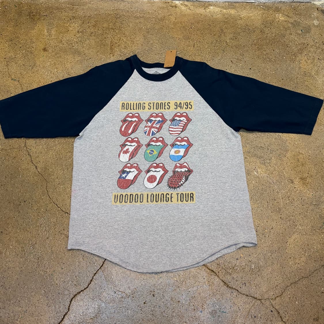 00s 미국 빈티지 롤링스톤스 나그랑 레글런 티셔츠 상품이미지1