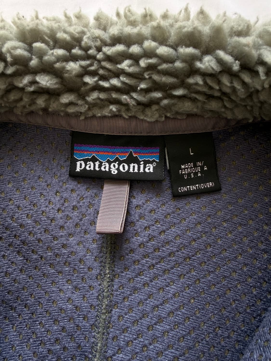 [L] 파타고니아 02s 딥파일 다크 그린 상품이미지4