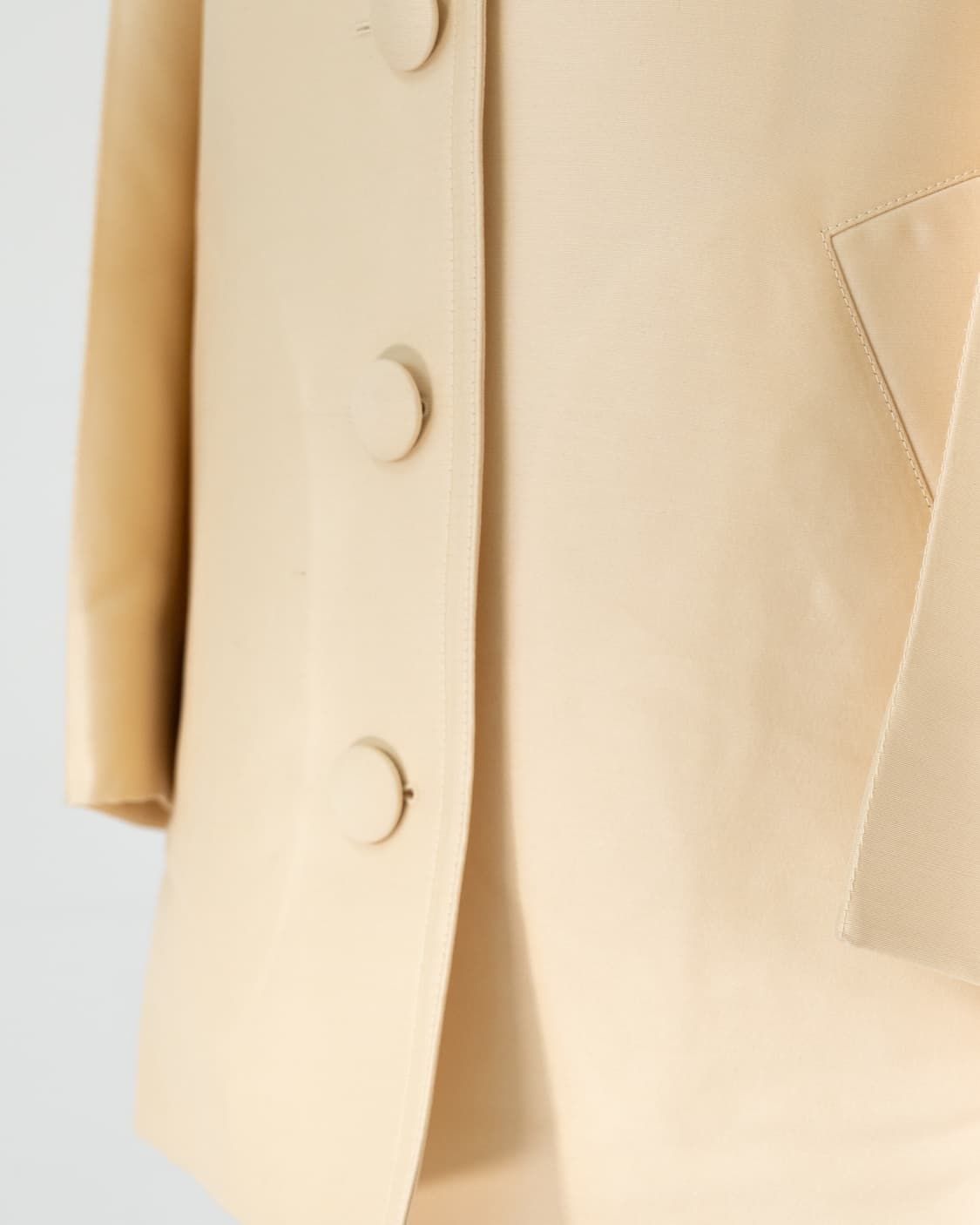 LANVIN (랑방) 21S/S 실크 울 블렌드 스윙 코트 상품이미지3