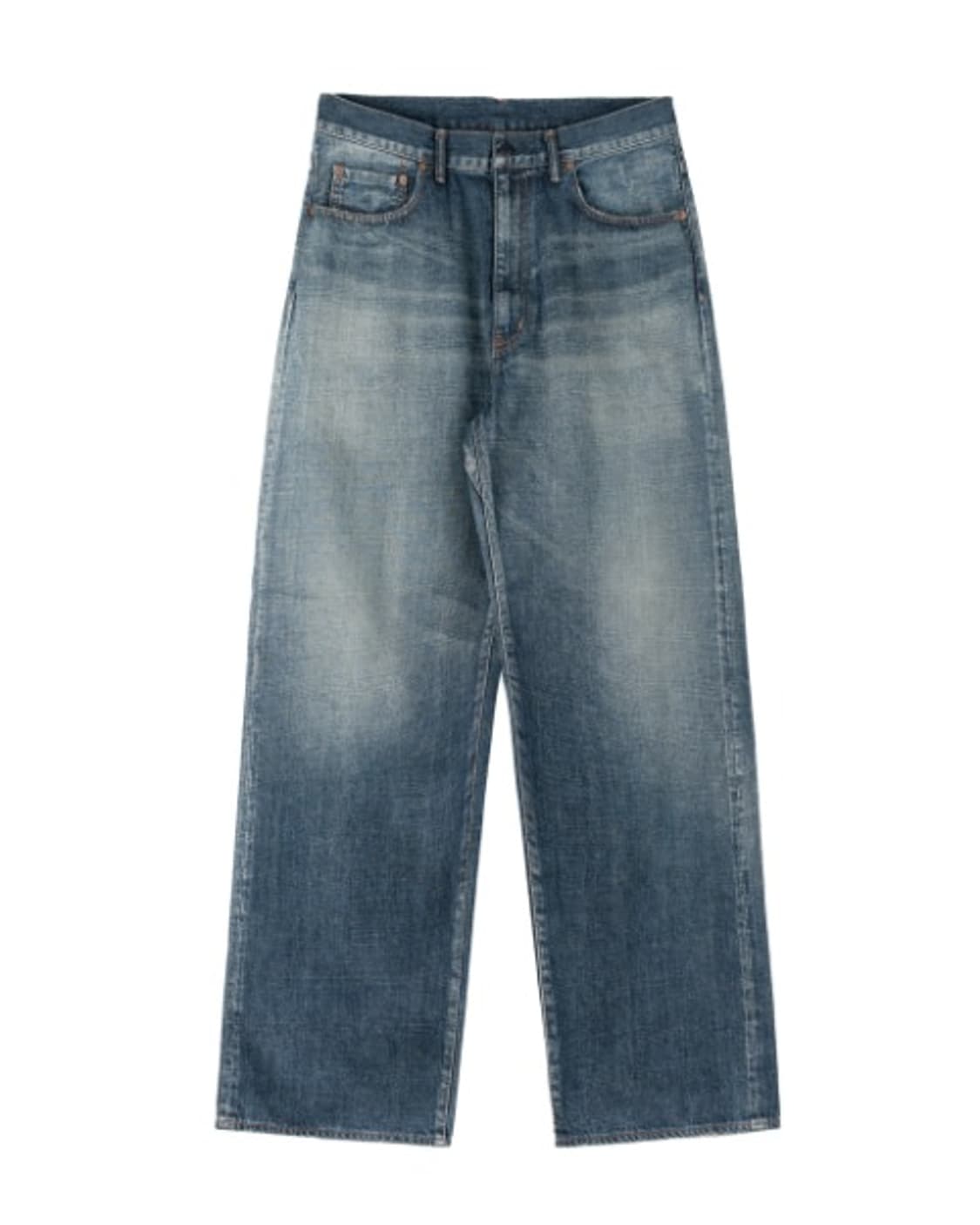 나나미카 셀비지 데님팬츠 빈티지 인디고 34 상품이미지1