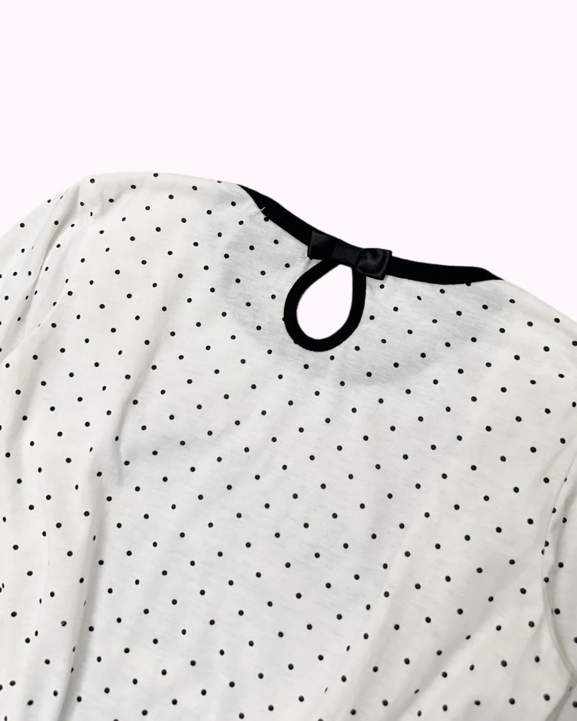 dot pattern frill crown t-shirt 상품이미지5