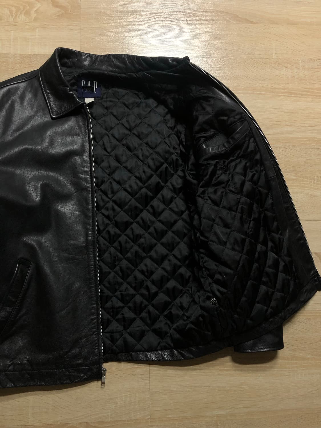 올드갭 레더 자켓 상품이미지3