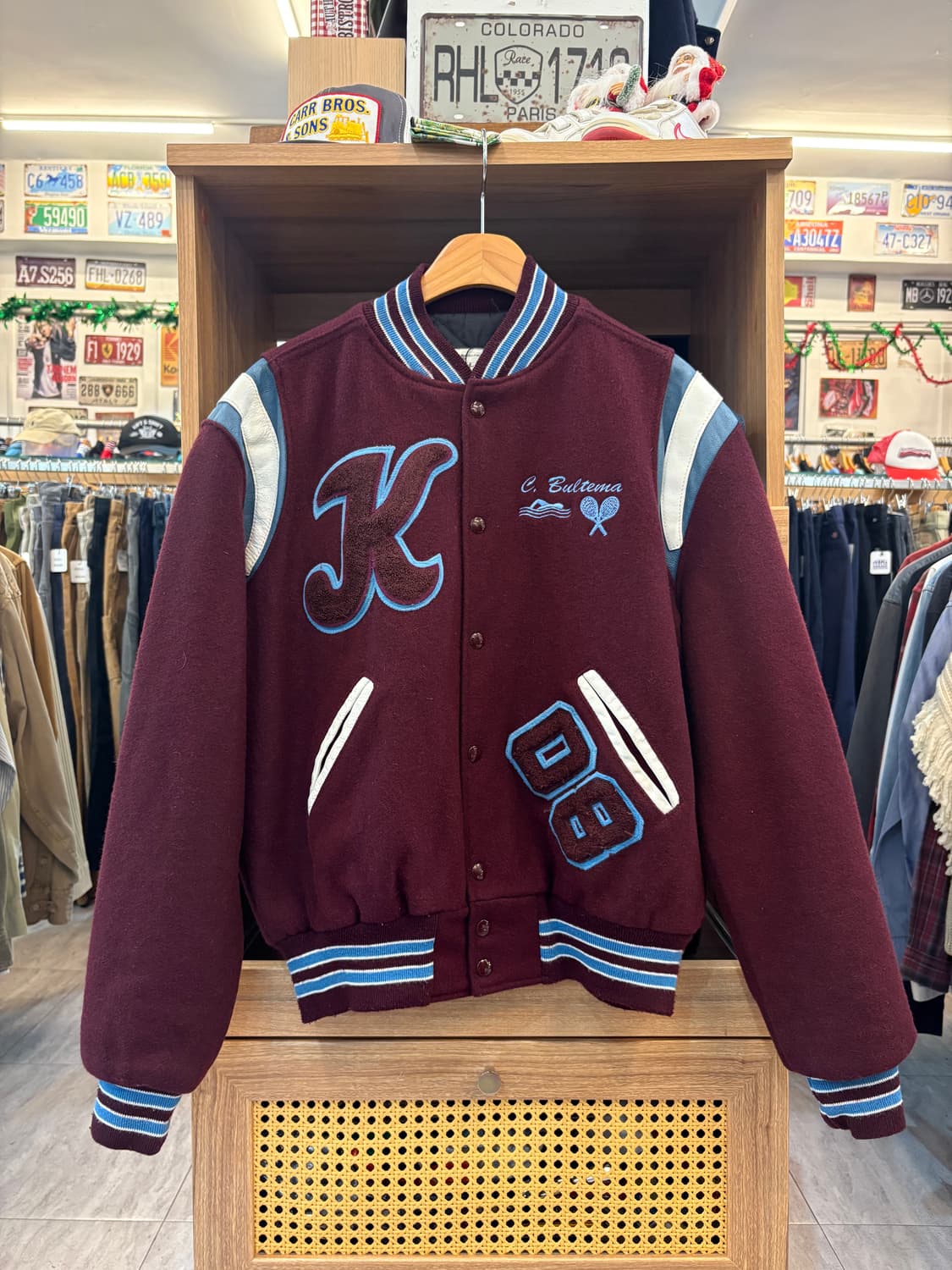 USA 빈티지 바시티 자켓 B49 상품이미지1