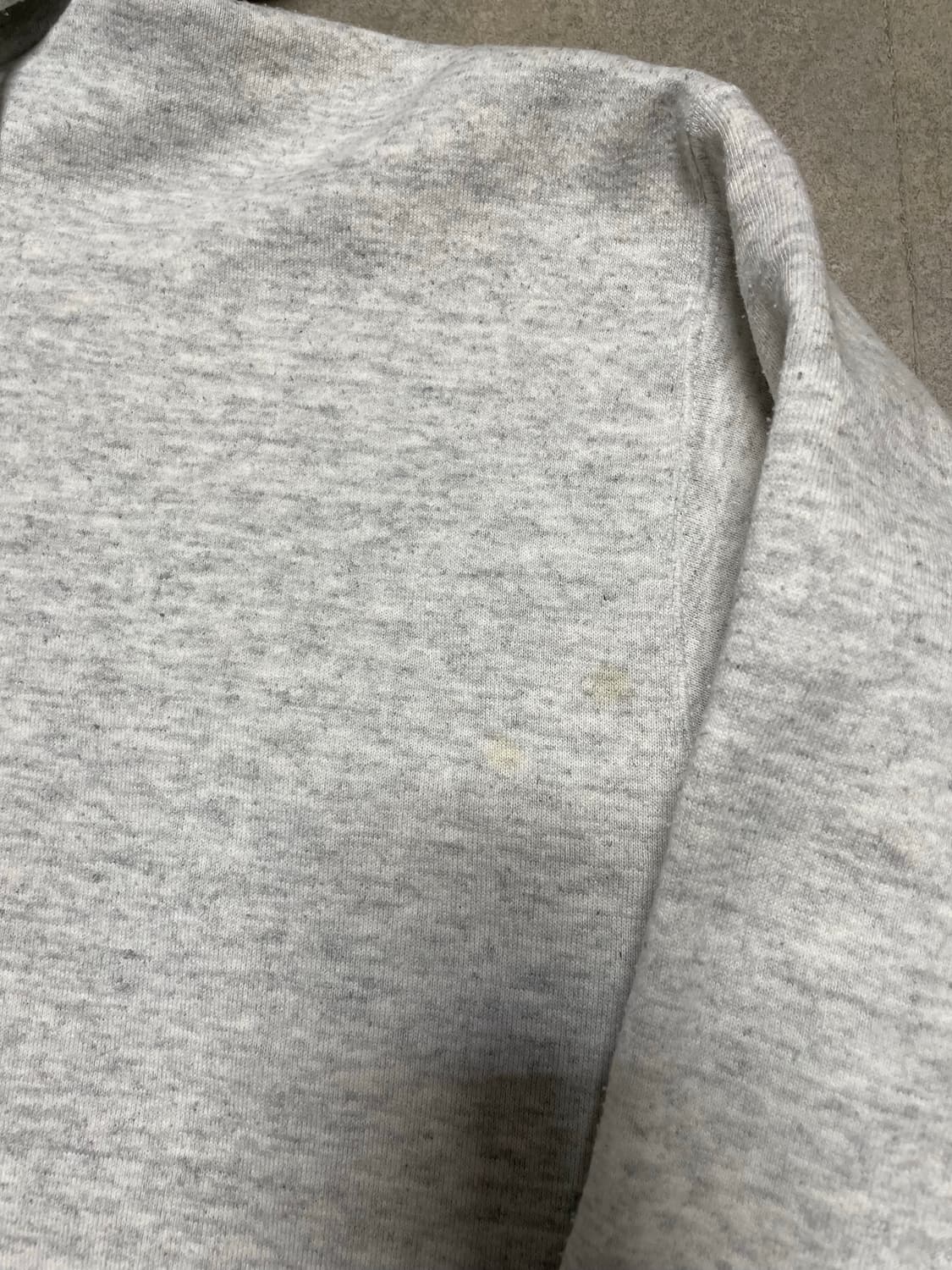 90s USA 러셀 RUSSELL 배기 후드 집업 애쉬 그레이 상품이미지6