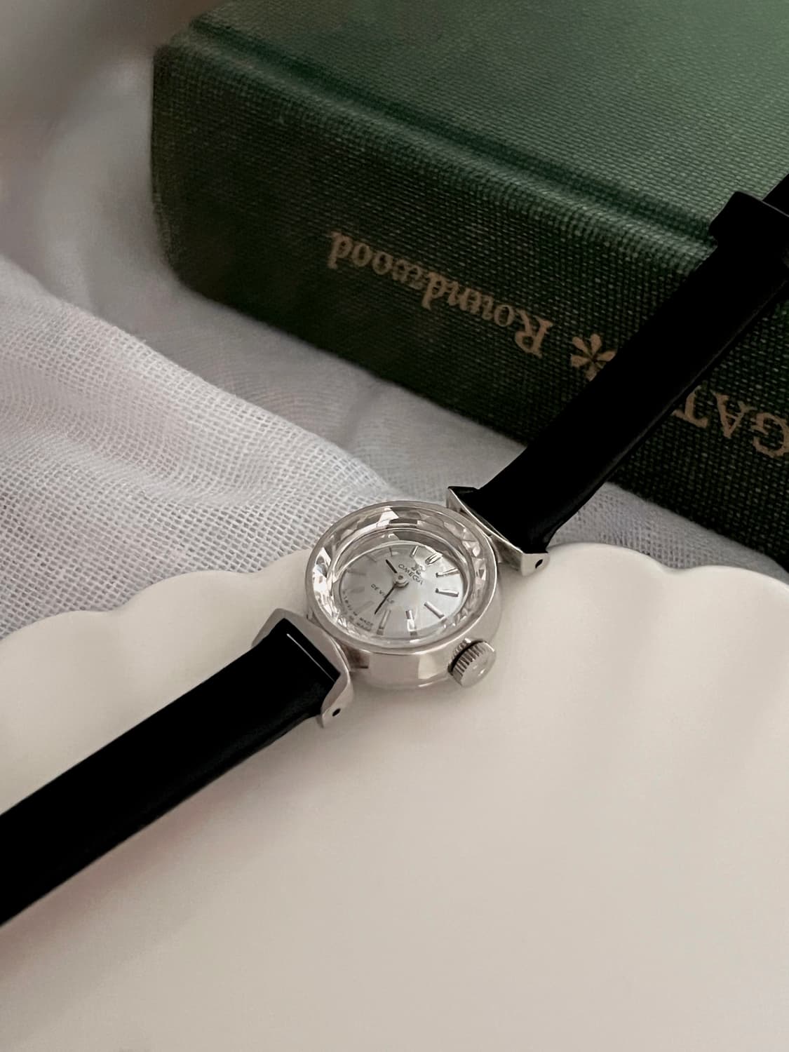 오메가 드빌 컷 글래스 여성 시계 / 정품감정. 오버홀 상품이미지5