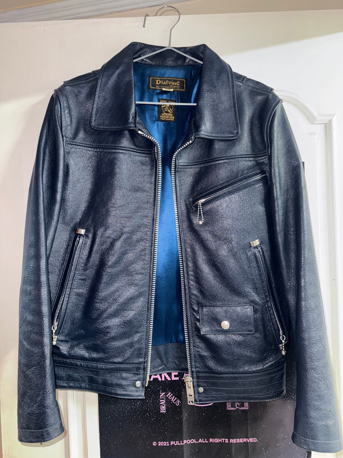 디아프바인 홀스하이드 말가죽 자켓 상품이미지1