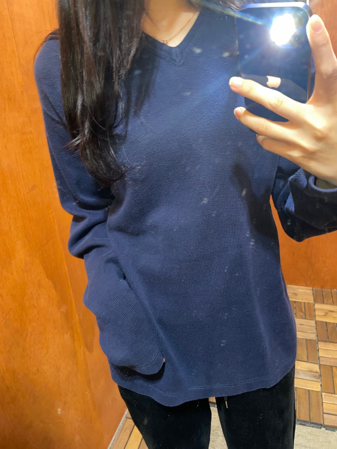 (M) POLO 폴로 랄프로렌 브이넥 니트 상품이미지2