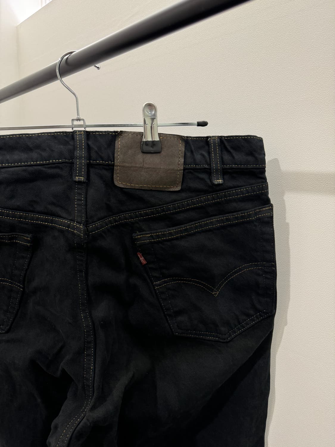 빈티지 리바이스 USA 90s 550 블랙 데님 팬츠 상품이미지2