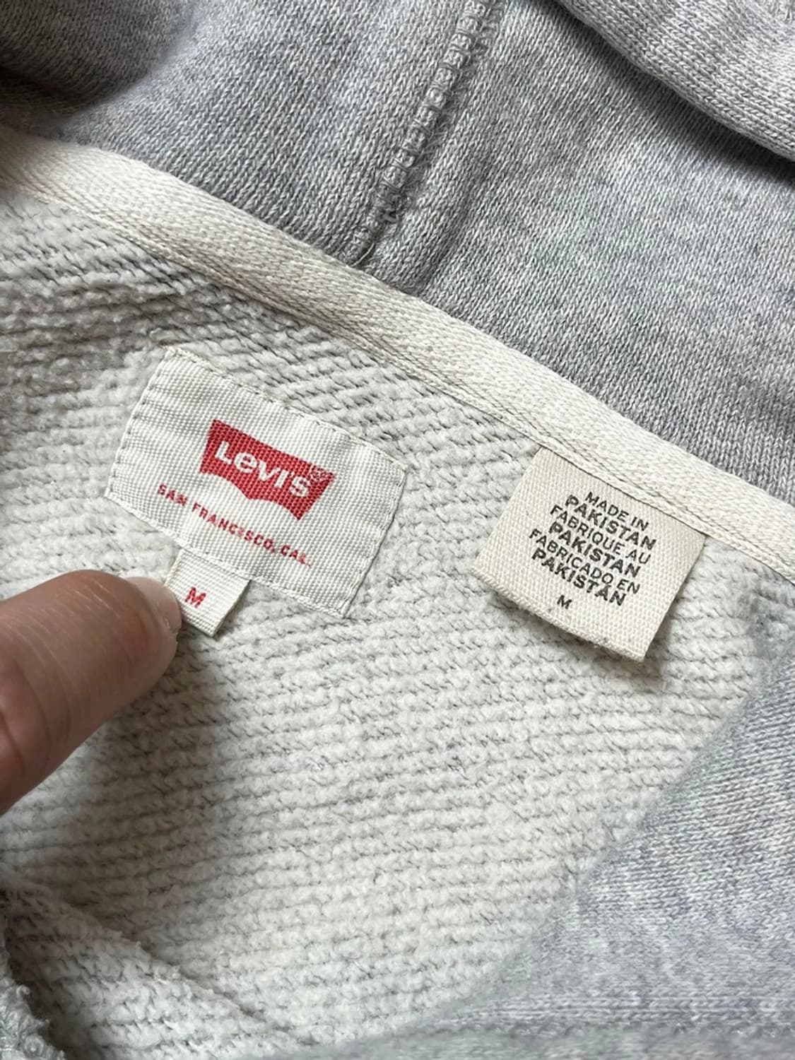 리바이스 오버핏 베이직 후드티 PN8754 상품이미지5