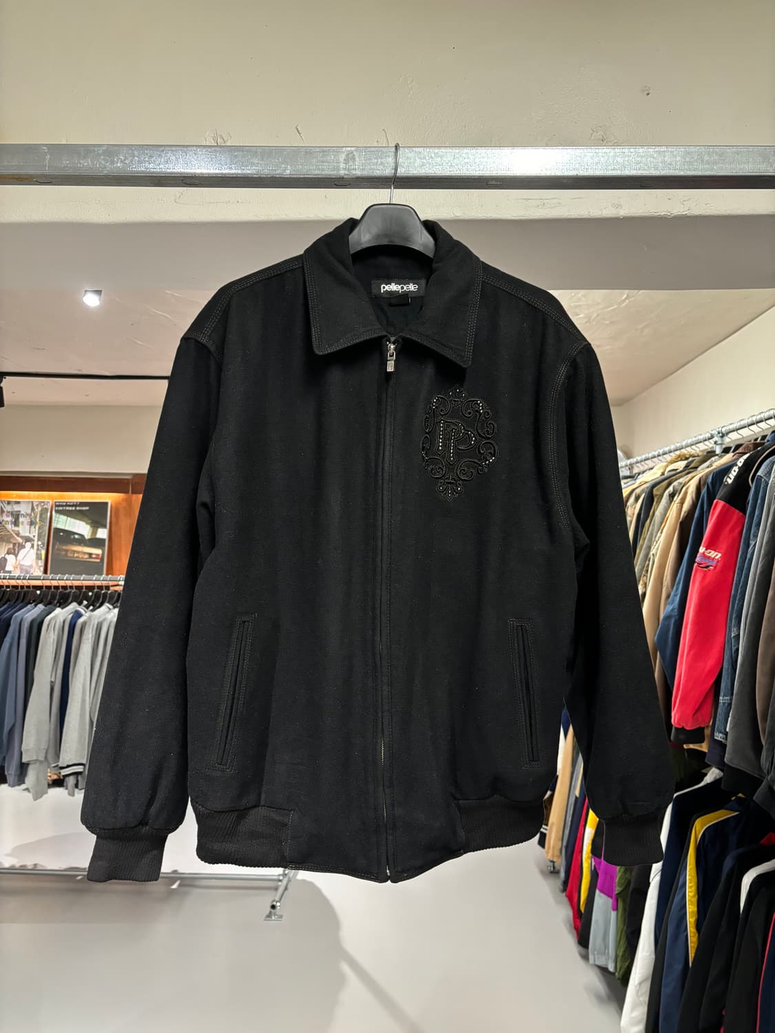 펠레펠레 울 바시티 자켓 상품이미지5