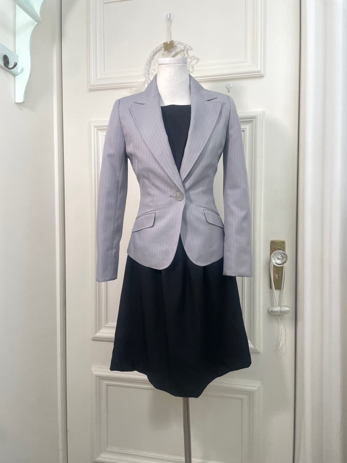 bluegray stripe basic line jacket 상품이미지2