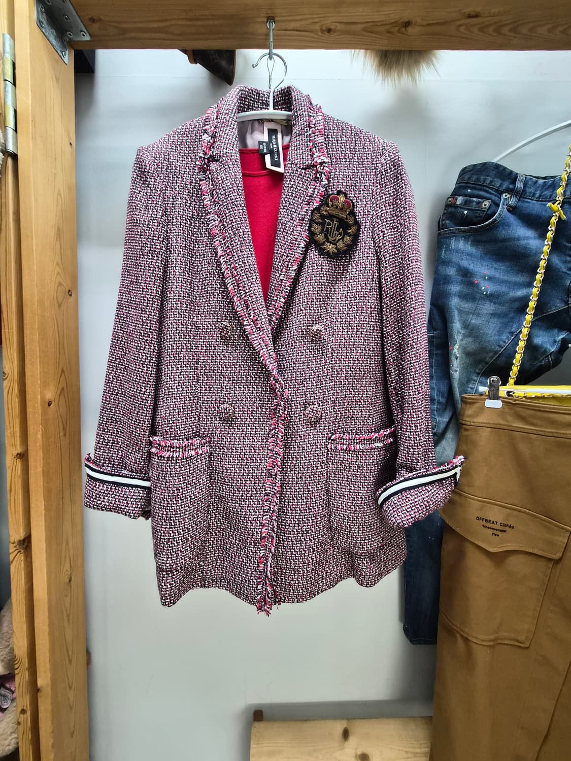 마리아꾸르끼 트위드자켓 상품이미지1