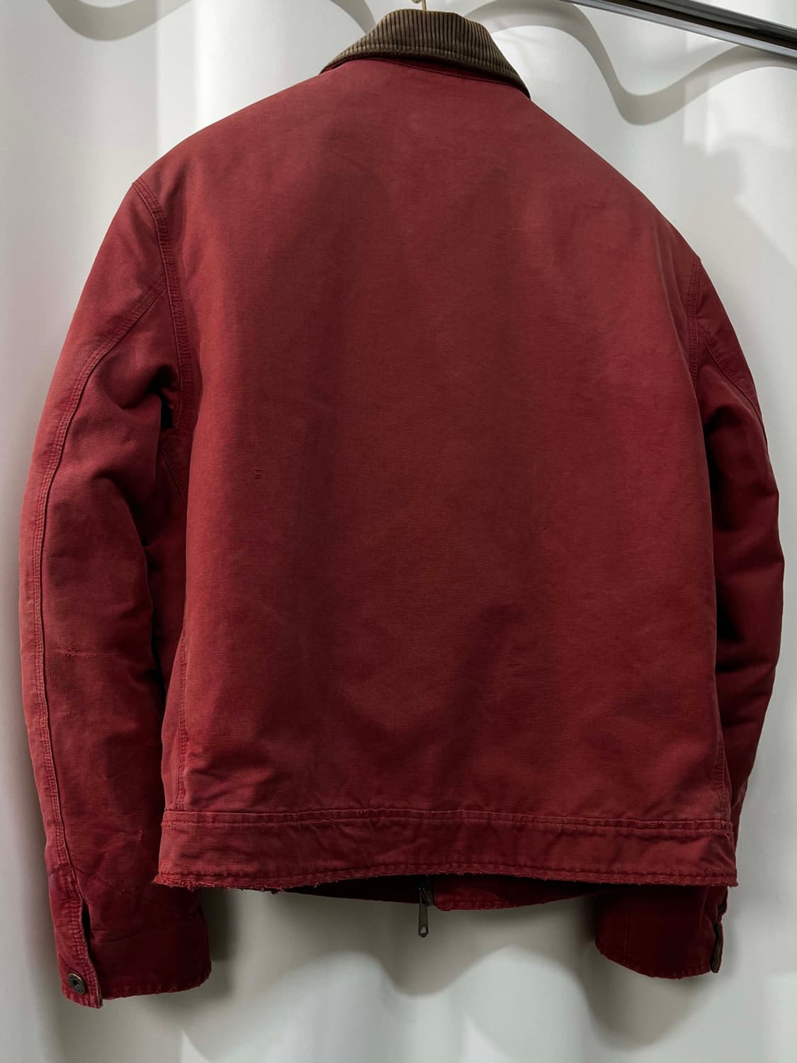 90's 폴로 랄프로렌 91-b 살몬핑크 디스트레스드 디트로이트 워크자켓 상품이미지9