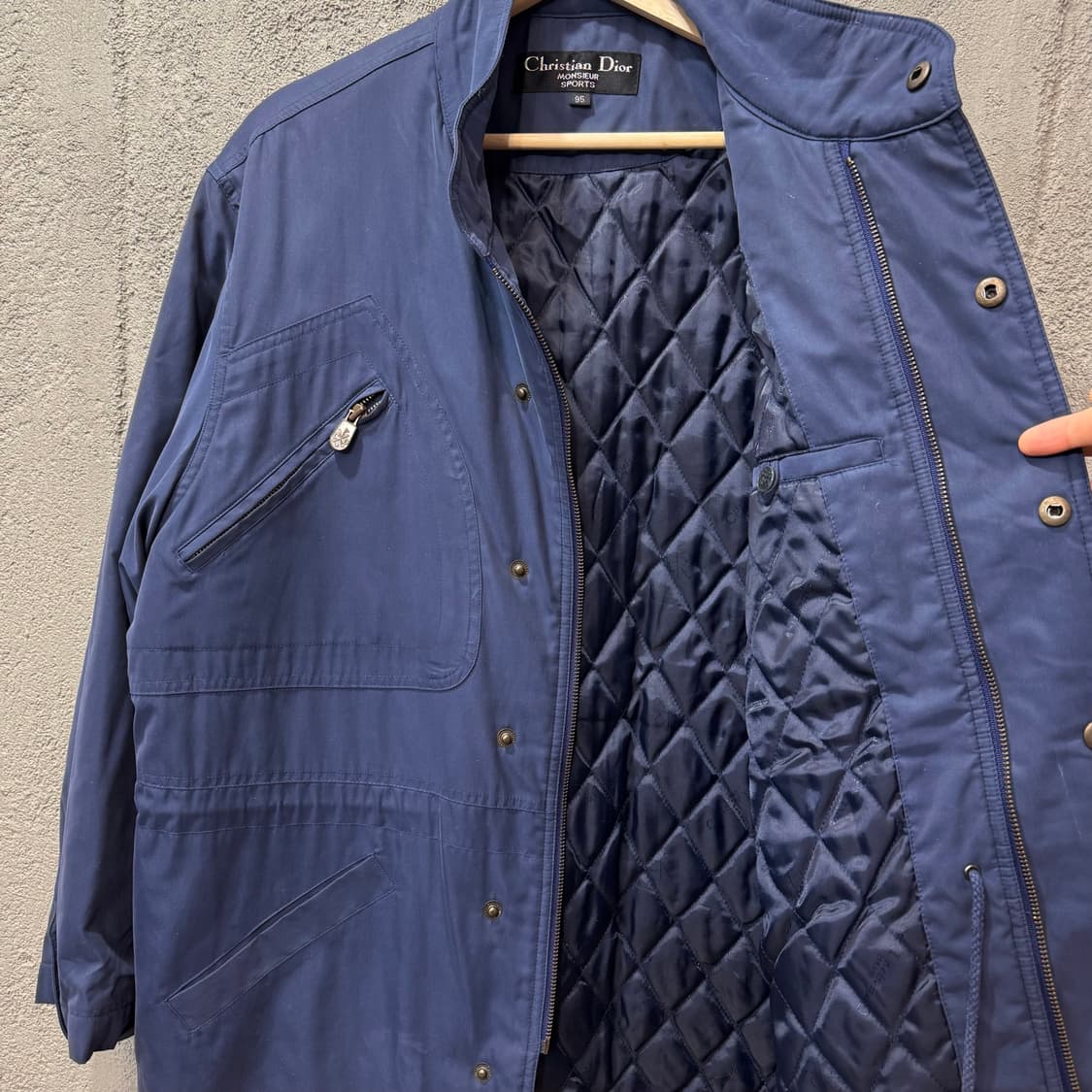 90s 크리스찬 디올 커뮤터 자켓 (L)   상품이미지5