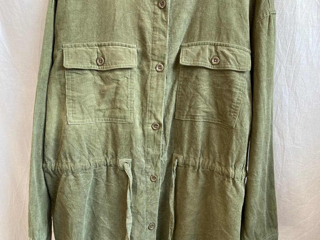 GORGE 카키 코듀로이 블라우스(F) 상품이미지3