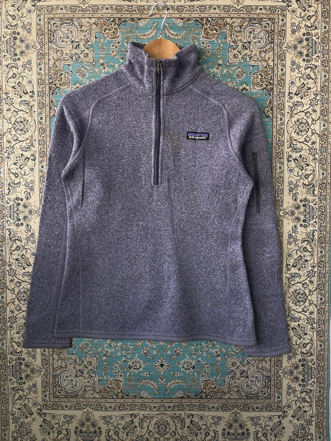 파타고니아 베터스웻 퍼플 하프집업1660 상품이미지1