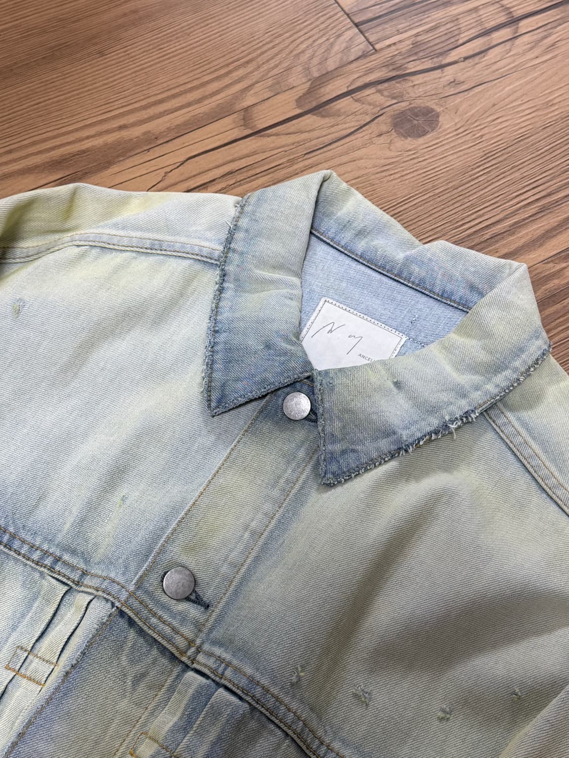 안셀름 크래쉬 데님 자켓 상품이미지1