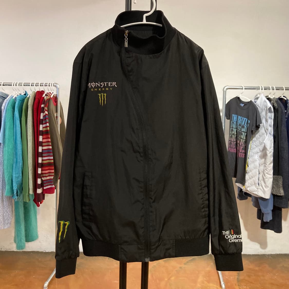 몬스터 에너지 사선 집업 자켓 상품이미지6