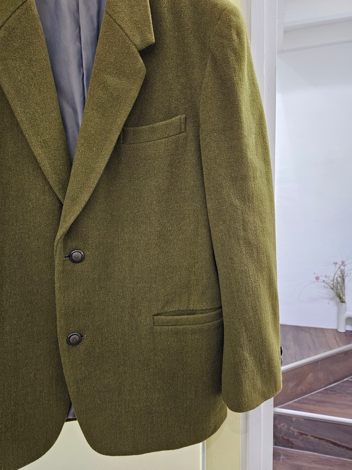 Ixi:z 익시즈 00's 올리브그린 울자켓 상품이미지6