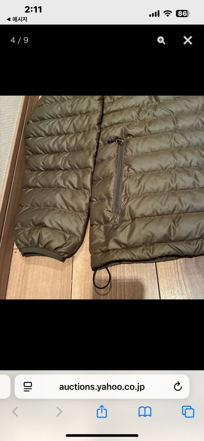 12s 파타고니아 패딩 카키브라운 XL 상품이미지4